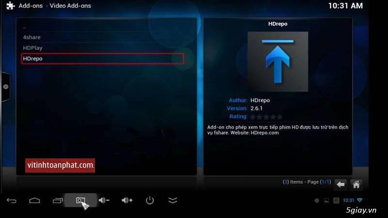 Cách cài phim hd trên xbmc trên android tv box - 11