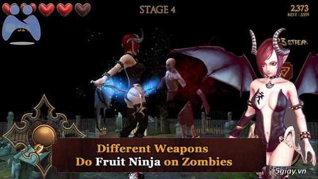 Cách chơi game zombie goddess - game hành động 3d đặc sắc trên android - 3