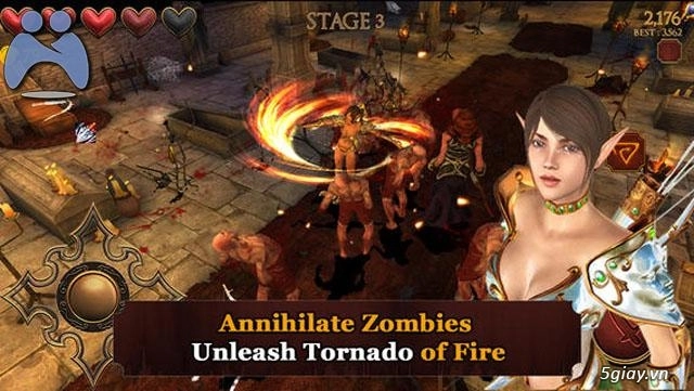 Cách chơi game zombie goddess - game hành động 3d đặc sắc trên android - 4
