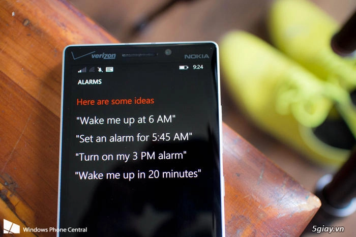 Cách đặt báo thức bằng trợ lý ảo cortana trên windows phone - 3