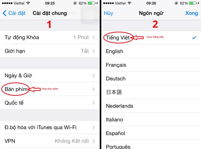 Cách gõ tin nhắn tiếng việt có dấu trên iphone - 5