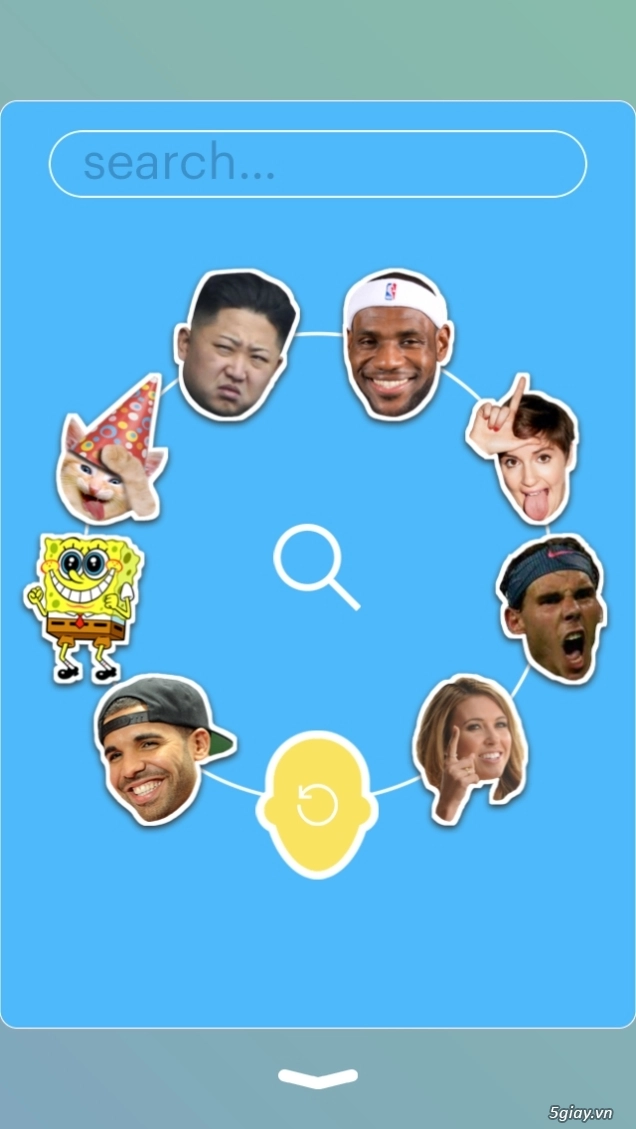 Cách làm icon chat bằng ảnh tự sướng với imojiapp - 8