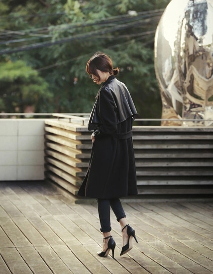 Cách mix với áo trenchcoat - 4