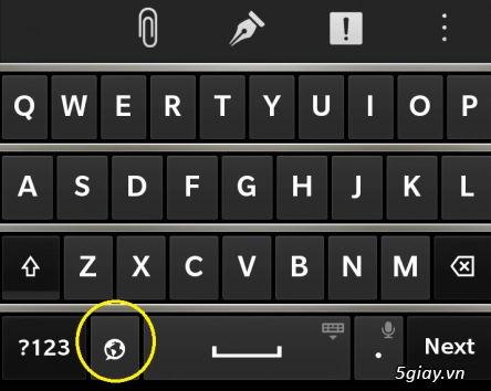 Cách sử dụng bàn phím blackberry 10 hiệu quả nhất - 6