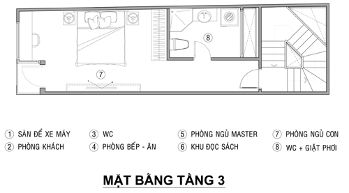 Cách thiết kế nhà ống 40 m2 với kinh phí 600 triệu đồng - 4