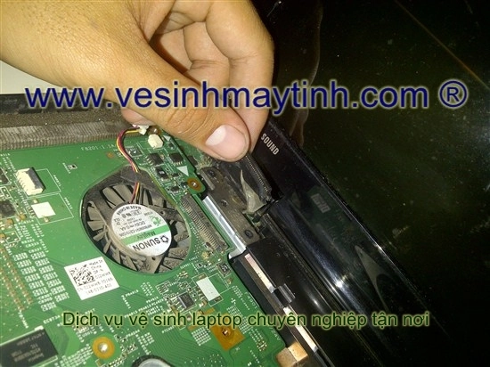 Cách vệ sinh laptop dell vệ sinh laptop dell n5110 - 17