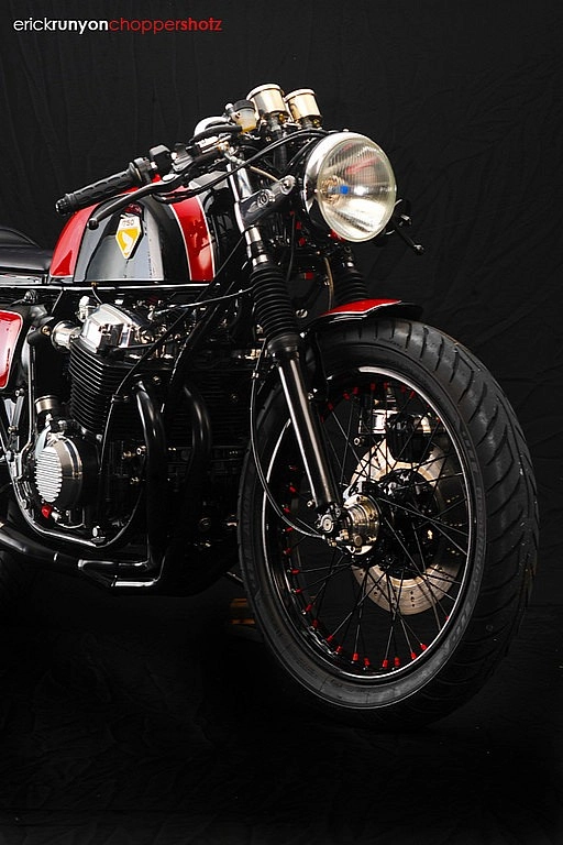 Cafe racer honda cb750 - ly cafe đậm chất - 3