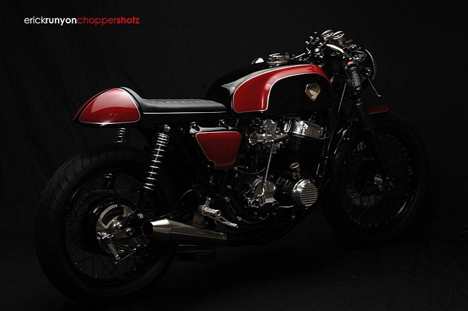 Cafe racer honda cb750 - ly cafe đậm chất - 8