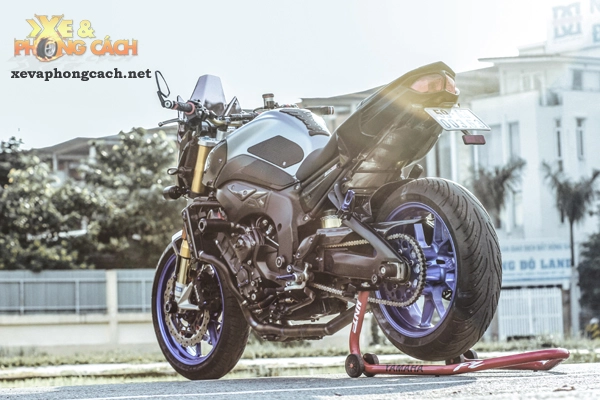 Cảm nhận về chiếc yamaha fz8 độ khủng với chi phí 250 triệu của biker sài gòn - 8