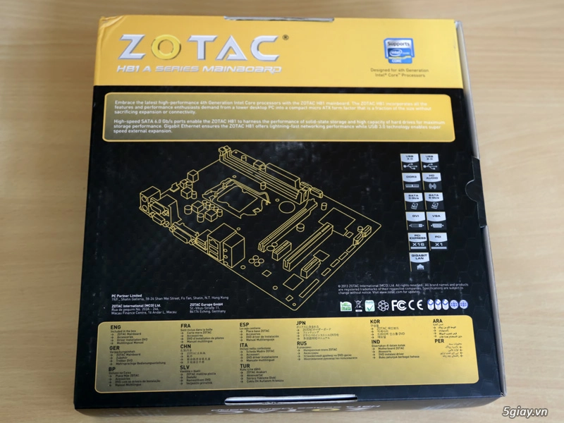 Cảm nhận với mainboard zotac h81 hỗ trợ intel haswell - 2