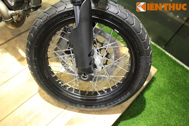 Cận cảnh ducati scrambler phiên bản urban enduro tại hà nội - 4