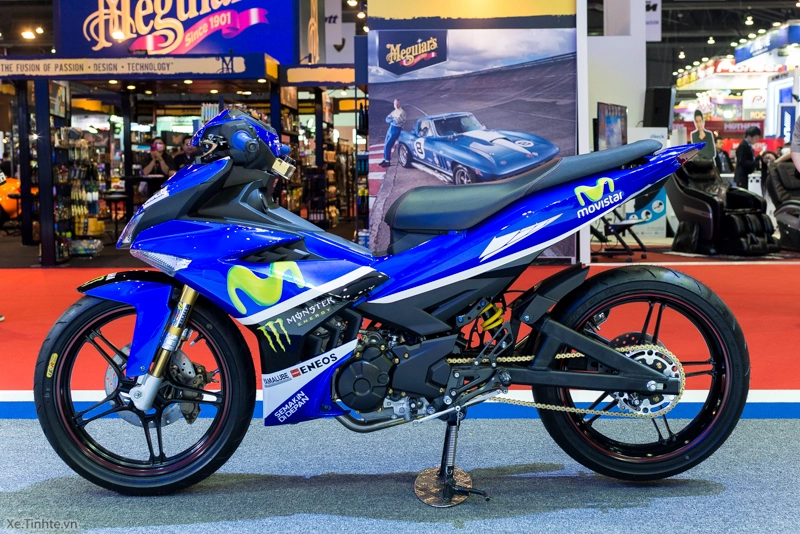 Cận cảnh exciter 150 tem movistar tại bangkok motor show 2015 - 10