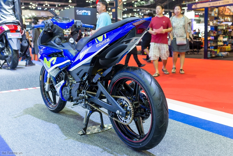 Cận cảnh exciter 150 tem movistar tại bangkok motor show 2015 - 15