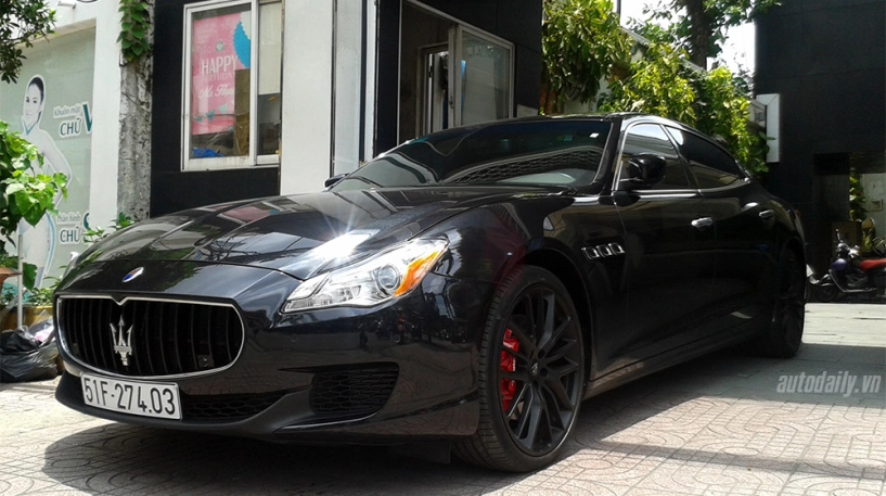 Cận cảnh maserati quattroporte sq4 2015 đầu tiên tại việt nam - 2