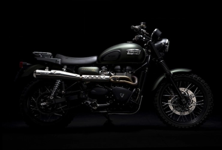 Cận cảnh triumph scrambler đua với khủng long trong jurassic world - 2