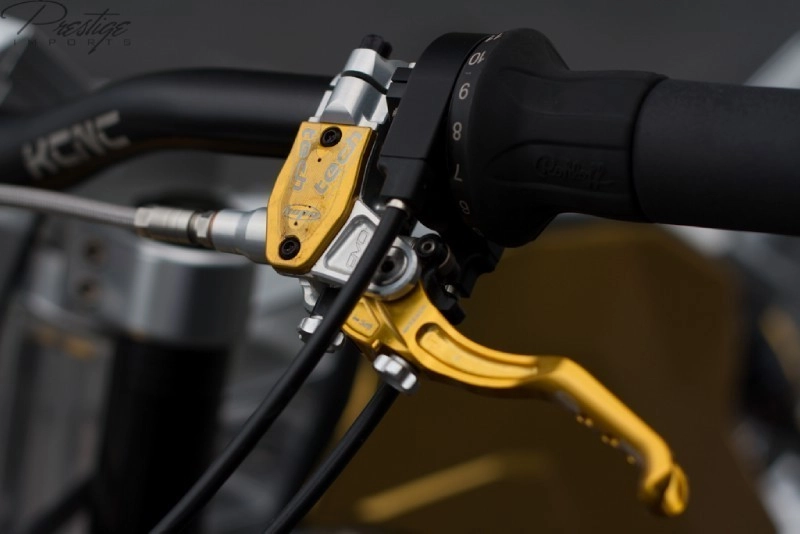 Cận cảnh xe đạp điện mạ vàng giá gần 12 tỷ đồng - 3
