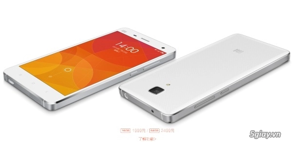 Cận cảnh xiaomi mi 4 khung kiểu iphone ốp lưng galaxy note dáng dấp oppo - 27