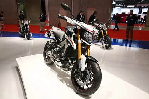 Cận cảnh yamaha mt-09 và mt-09 sr ở tokyo motor show 2013 - 5