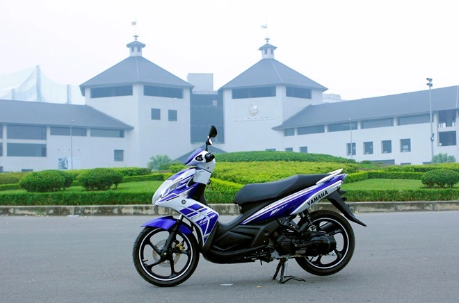 Cận cảnh yamaha nouvo gp 2014 mới - 1