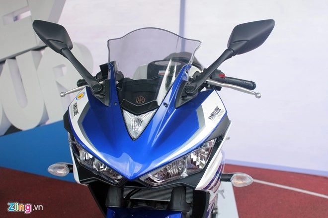 Cận cảnh yamaha r25 xanh gp đầu tiên xuất hiện tại sài gòn - 5