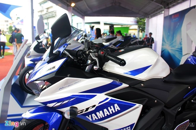 Cận cảnh yamaha r25 xanh gp đầu tiên xuất hiện tại sài gòn - 6