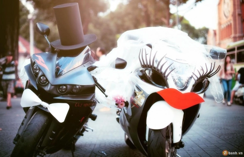 Cặp đôi hayabusa và yzf - r1 get married tại sài gòn - 3