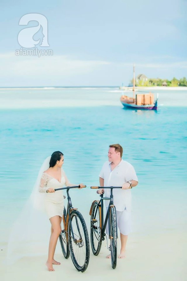 Cặp đôi yêu 1 năm gặp 1 tháng và bộ ảnh cưới sang chảnh 20000 đô tại maldives - 3