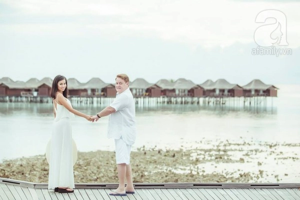 Cặp đôi yêu 1 năm gặp 1 tháng và bộ ảnh cưới sang chảnh 20000 đô tại maldives - 9