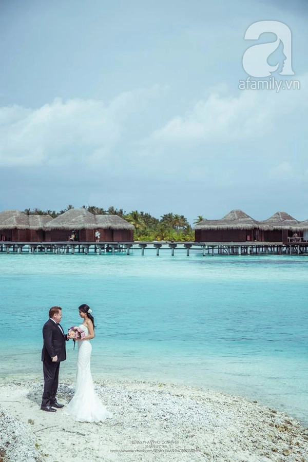 Cặp đôi yêu 1 năm gặp 1 tháng và bộ ảnh cưới sang chảnh 20000 đô tại maldives - 13