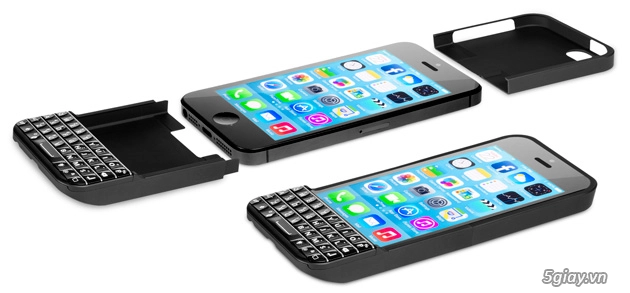 Case bàn phím blackberry cho iphone 5s - 1