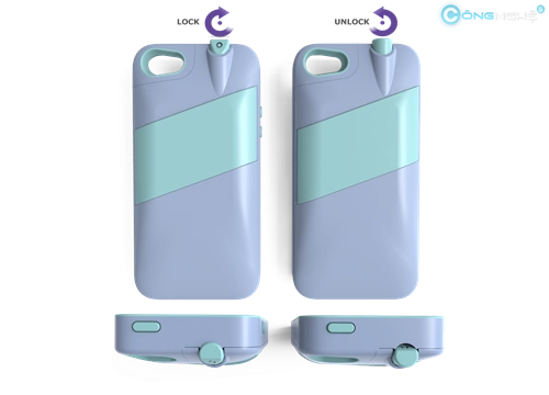 Case iphone độc đáo kiêm bình đựng nước hoa - 4