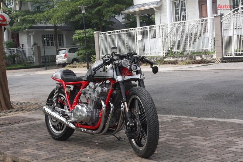 Cb750f đời 1981 độ caferacer khiến báo giới nước ngoài nể phục - 6