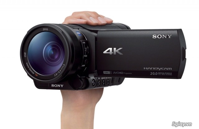 Ces 2014 sony giới thiệu ax100 máy quay cầm tay chuẩn 4k cảm biến 1 inch - 2