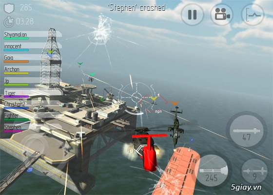 Chaos multiplayer air war - không chiến nảy lửa cực hay - 2