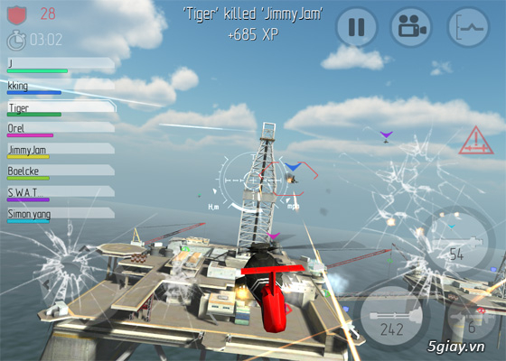 Chaos multiplayer air war - không chiến nảy lửa cực hay - 4