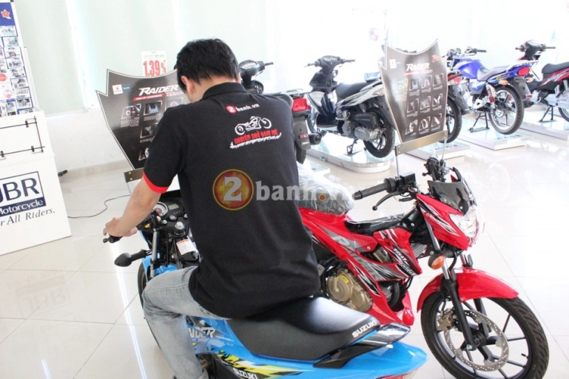 Chi tiết suzuki raider 150 tại showroom phổ quang - 48