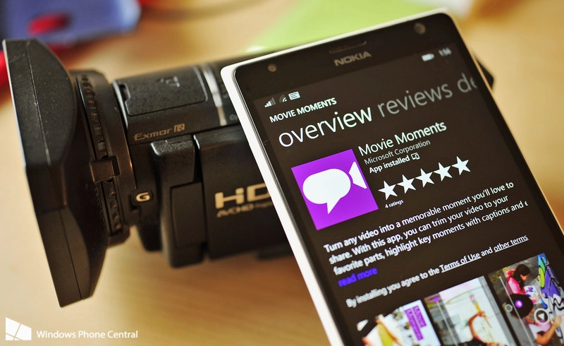 Chỉnh sửa video trên điện thoại windows phone với movie moments wp81 - 1