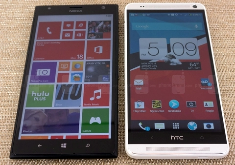 Chọn mua smartphone cỡ bự lumia 1520 hay one max - 1