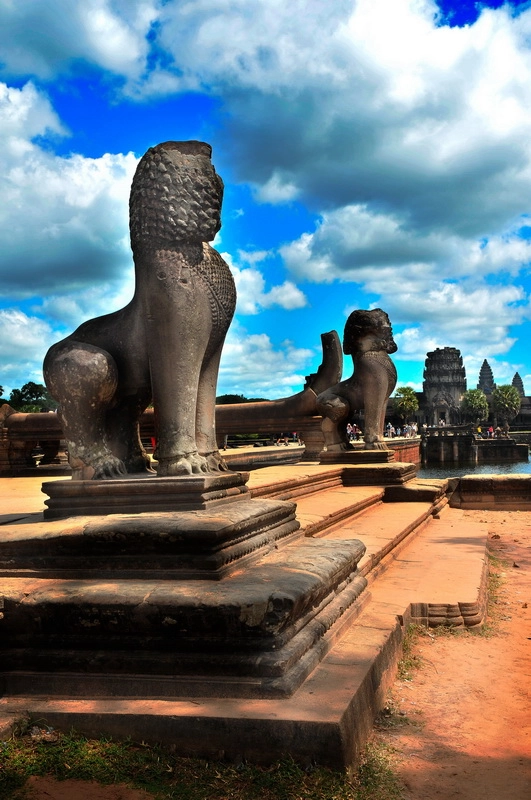 Chùm ảnh angkor wat kỳ bí trong ánh bình minh - 3