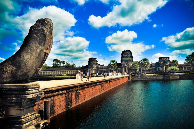 Chùm ảnh angkor wat kỳ bí trong ánh bình minh - 4