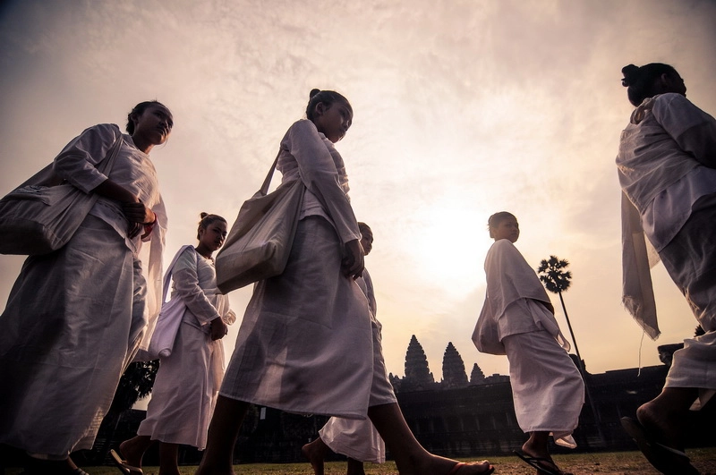 Chùm ảnh angkor wat kỳ bí trong ánh bình minh - 14