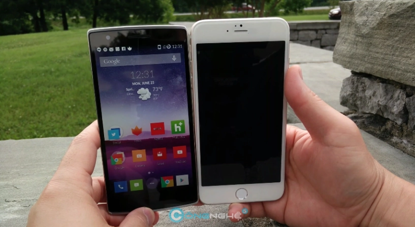 Chùm ảnh so sánh nhanh iphone 6 với các siêu phẩm android - 7