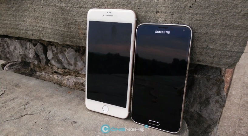 Chùm ảnh so sánh nhanh iphone 6 với các siêu phẩm android - 8