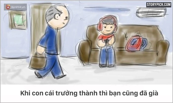 Chùm tranh đằng sau sự nhàm chán của cuộc sống là một sự thật bất ngờ - 8