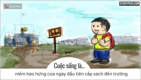 Chùm tranh đằng sau sự nhàm chán của cuộc sống là một sự thật bất ngờ - 11