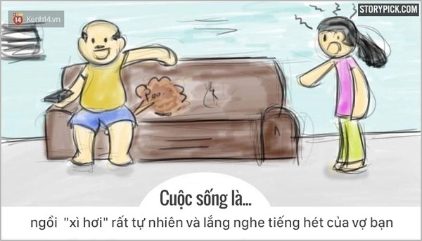 Chùm tranh đằng sau sự nhàm chán của cuộc sống là một sự thật bất ngờ - 21