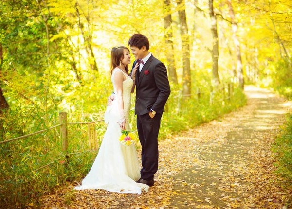 Chuyện 1000 ngày yêu xa của cặp đôi có bộ ảnh cưới thu vàng tuyệt đẹp tại nhật - 2