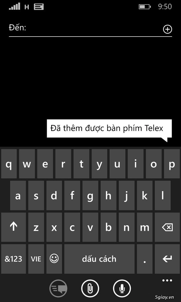 Chuyển sang bàn phím telex trên windows phone 81 - 7