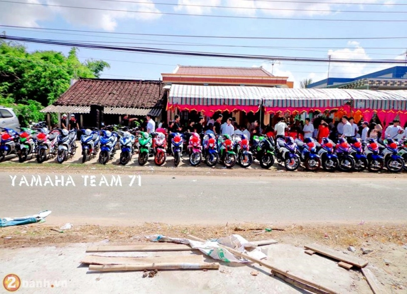 Clb exciter bến tre - yamaha team 71 tham gia rước dâu - 11