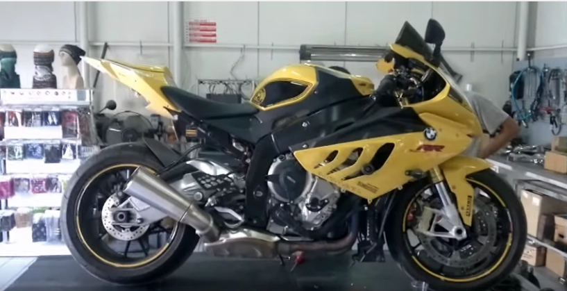 clip bmw s1000rr độ full pô akrapovic - 2